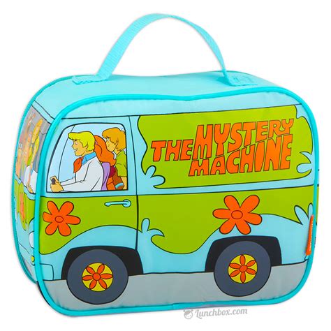 mystery machine metal lunch box|scooby doo mystery box.